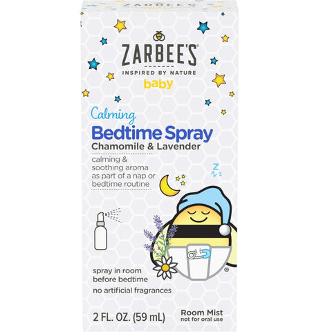 Spray Natural Hora do Sono Lavanda e Camomila Zarbee's