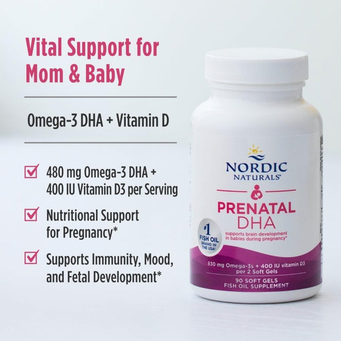 
    Suplemento Dietético Para Pré-Natal Nordic Naturals Softgels - 90 Cápsulas
  