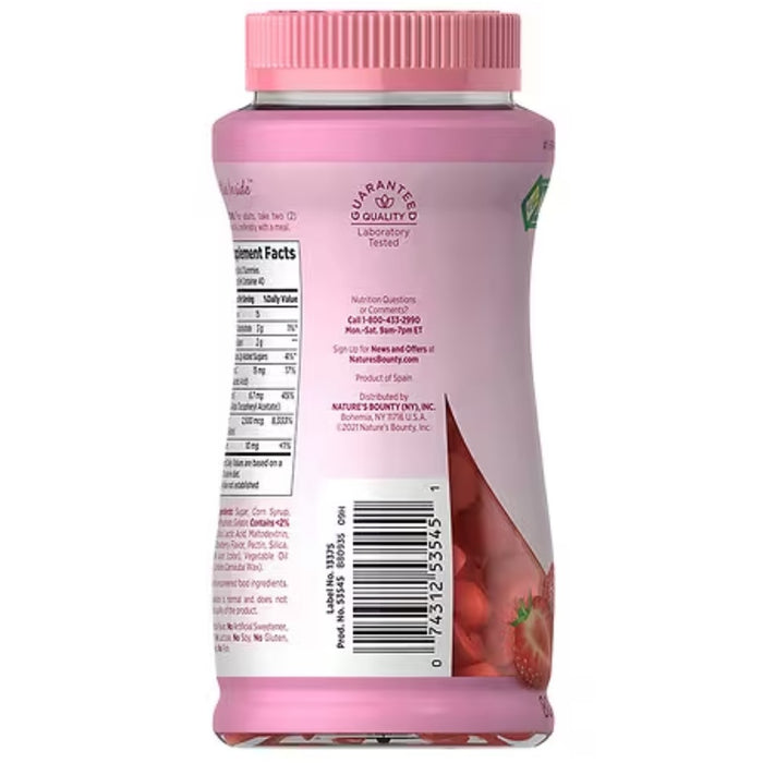 
    Suplemento Nature's Bounty Para Cabelo Pele e Unha 80 Gomas
  