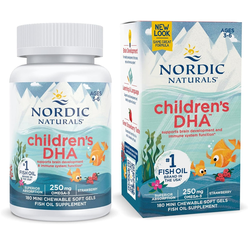 Suplemento Nordic Naturals Children's DHA 180 Gels