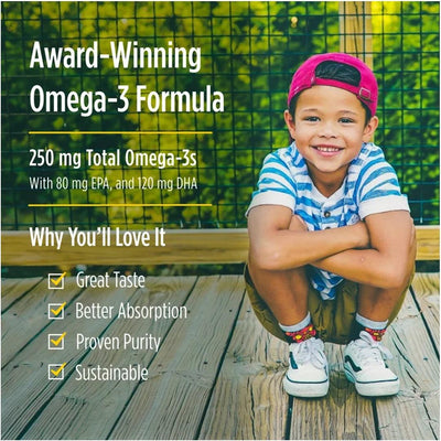 Vitamina Nordic Naturals Children's Dha Xtra - Desenvolvimento Cerebral Saudável