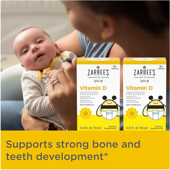 
    Suplemento de Vitamina D Infantil Zarbee's 0M+
  
