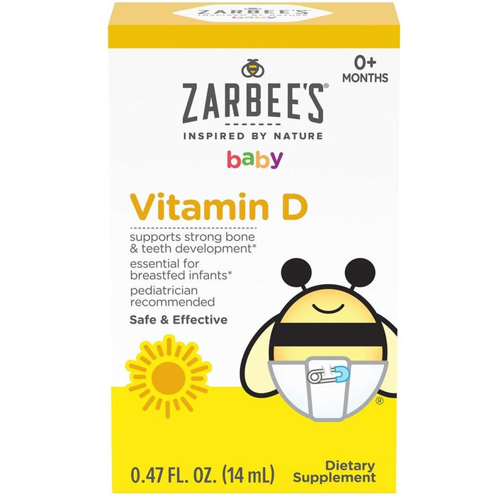 
    Suplemento de Vitamina D Infantil Zarbee's 0M+ - Zarbee's Babytunes
  