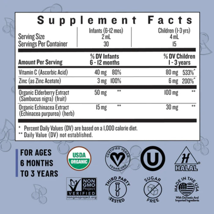 
    Suplemento de Vitamina Orgânico Infantil Legendairy Milk Gotas de Sabugueiro - Legendairy Milk Babytunes
  