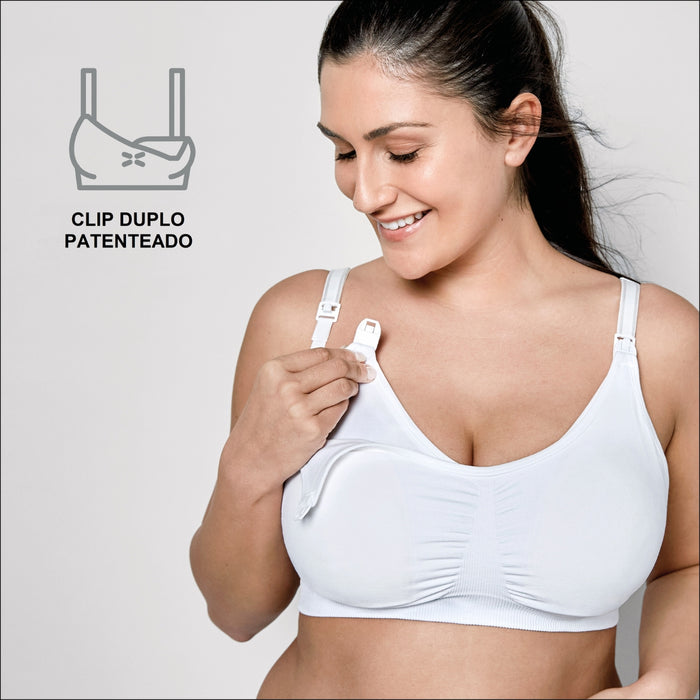 
    Sutiã de Amamentação e Extração Medela 3 em 1 Branco
  