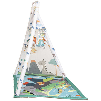 Tapete De Atividades Baby Tent Kiddo Dinossauro - Barriga de Bruços