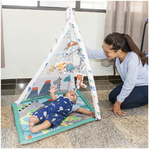 Tapete De Atividades Baby Tent Kiddo Dinossauro - Kiddo Babytunes