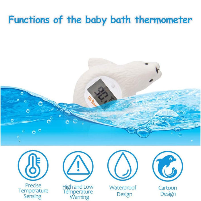 
    Termômetro Doli Yearning Para Banho e Temperatura Ambiente Foca - Doli Yearning Babytunes
  