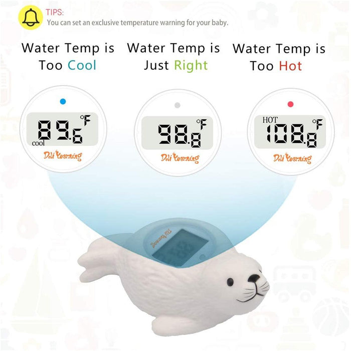 
    Termômetro Doli Yearning Para Banho e Temperatura Ambiente Foca - Doli Yearning Babytunes
  