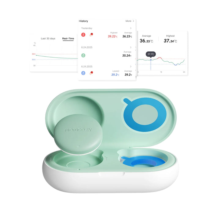 
    Termômetro Digital Vestível com Monitoramento em Tempo Real Momcozy
  