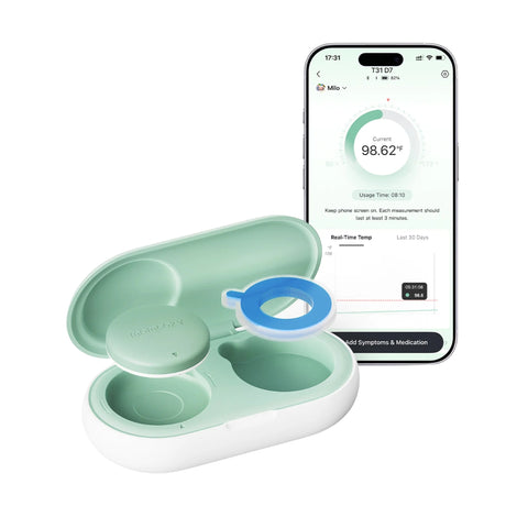 Termômetro Digital Vestível com Monitoramento em Tempo Real Momcozy