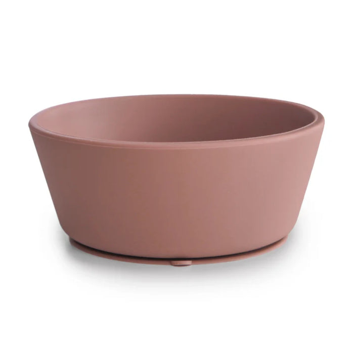 
    Tigela de Sucção Infantil Mushie Cloudy Mauve - Mushie Babytunes
  