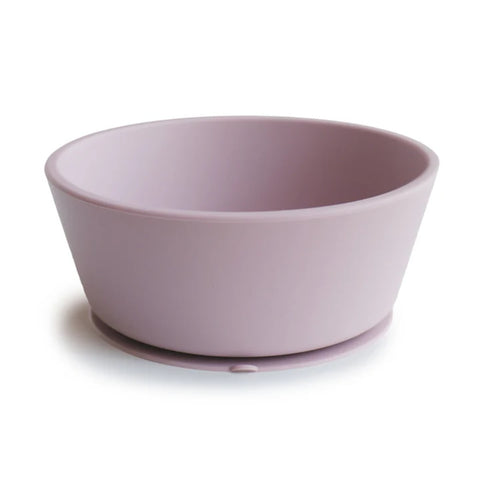 Tigela de Sucção Infantil Mushie Soft Lilac