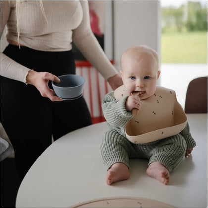 Tigela de Sucção Infantil Mushie Tradewinds - Mushie Babytunes