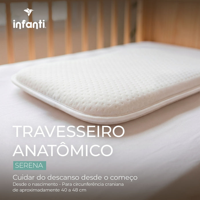 
    Travesseiro Anatômico Para Bebê Serena Infanti Branco
  