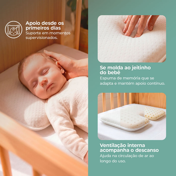 
    Travesseiro Anatômico Para Bebê Serena Infanti Branco
  