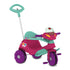 Triciclo Infantil Bandeirante Velobaby Passeio e Pedal Rosa - Bandeirante Babytunes