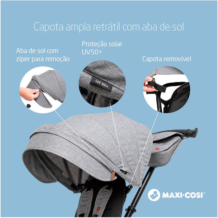 
    Triciclo Infantil Patroller Maxi Cosi Grey Luxe - Maxi-Cosi Babytunes
  