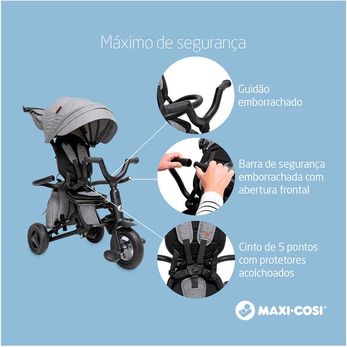 
    Triciclo Infantil Patroller Maxi Cosi Grey Luxe - Maxi-Cosi Babytunes
  