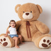 Urso de Pelúcia Buba Tommy Marrom 103CM