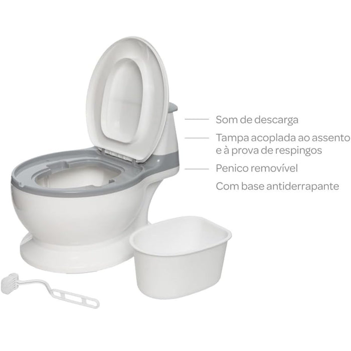 
    Vaso Sanitário Infantil Buba Com Som - Buba Babytunes
  