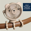 Ventilador Para Carrinho de Bebê Itzy Ritzy Breeze - 3 Velocidades Taupe