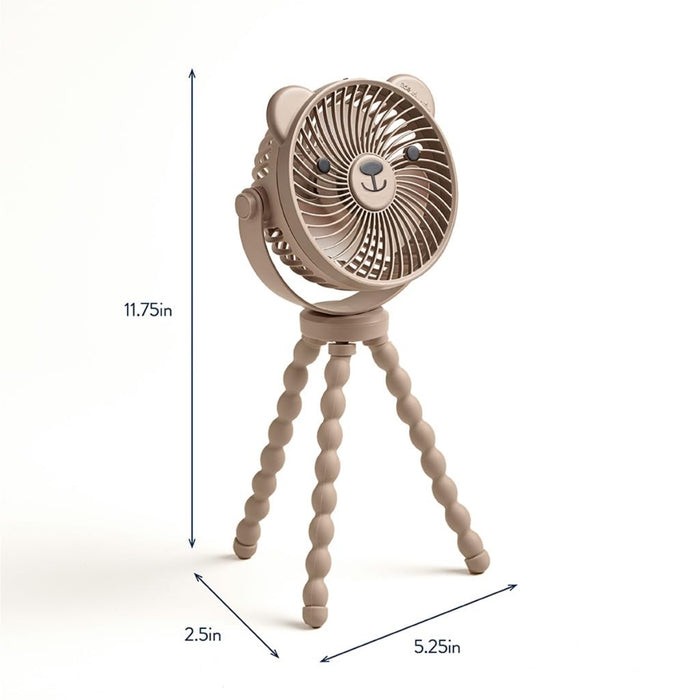 
    Ventilador Para Carrinho de Bebê Itzy Ritzy Breeze - 3 Velocidades Taupe
  