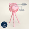 Ventilador Para Carrinho de Bebê Itzy Ritzy Breeze - 3 Velocidades Pink
