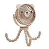 Ventilador Para Carrinho de Bebê Itzy Ritzy Breeze - 3 Velocidades Taupe