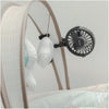 Ventilador Portátil Multiuso Para Bebê Clingo Cinza