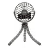 Ventilador Portátil Multiuso Para Bebê Clingo Cinza