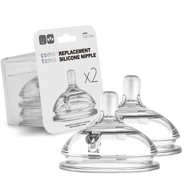 Bico De Mamadeira Comotomo Fluxo Rápido 6M+