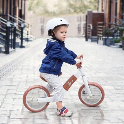 Bike (Bicicleta) Infantil Mima Zoom Balance Branca - O Melhor Começo