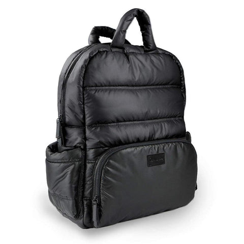 Mochila Maternidade Funcional Com Acessórios 7AM Black - 07:00 Babytunes