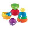 Brinquedo - Torre de Potinhos Coloridos Fischer Price - Fisher Price Babytunes