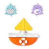 Brinquedo de Banho Skip Hop Zoo Barquinho e Animais Fundo do Mar - Skip Hop Babytunes
