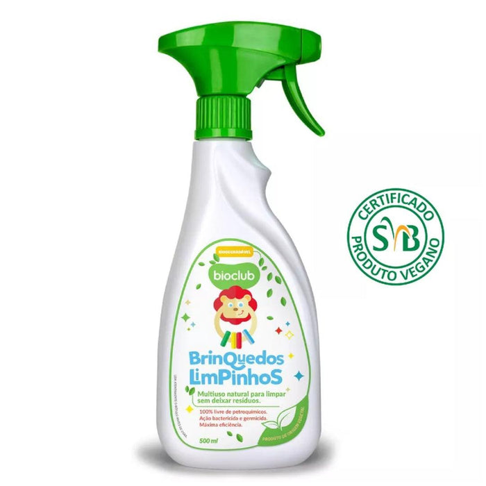 
    Detergente Natural Para Limpeza de Brinquedos Bioclub 500ML - Bioclub Babytunes
  