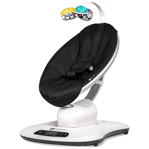 Cadeira De Balanço Mamaroo 4MOMS Para Bebês 4.0 Preta Clássica
