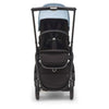 Carrinho de Bebê Bugaboo Dragonfly Midnight black/ Skyline Blue com Estrutura Grafite - Bugaboo Babytunes