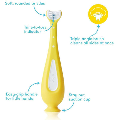 Escova Dental Infantil Smilefrida By: Fridababy 18 Meses + - Fácil de segurar