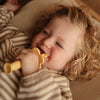 Escova De Dentes Infantil Com Ventosa Mushie Blush - Mushie Babytunes