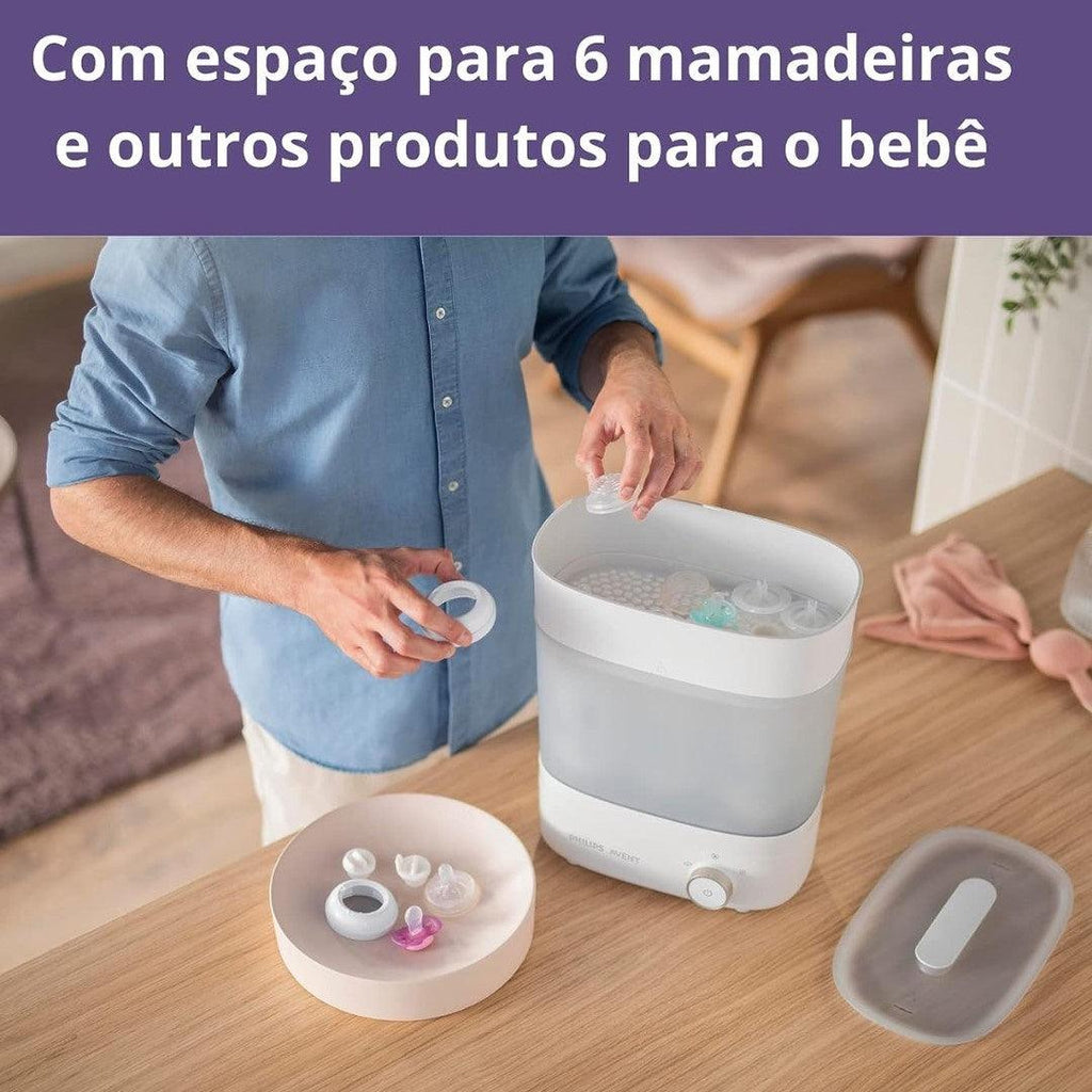 Esterilizador De Mamadeiras Elétrico Infantil Avent 110V – Babytunes