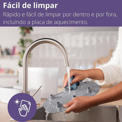 Esterilizador De Mamadeiras Elétrico Infantil Avent 220V - Fácil e Rápido de Limpar