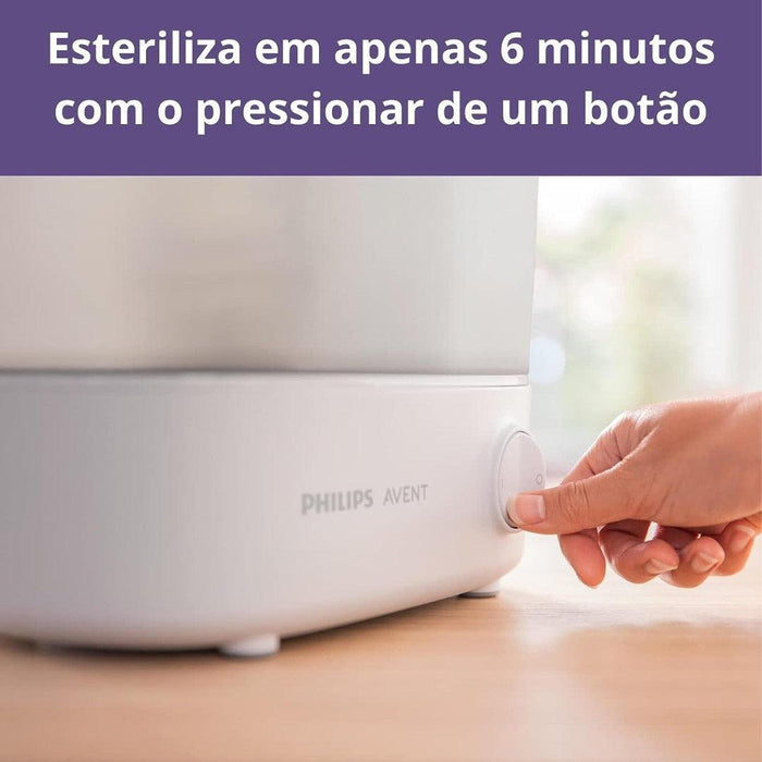 
    Esterilizador De Mamadeiras Elétrico Infantil Avent 220V - Philips Avent Babytunes
  