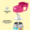 Garrafa Térmica Infantil Thermos Foogo L.O.L Surprise Rosa 350ML - Thermos Babytunes