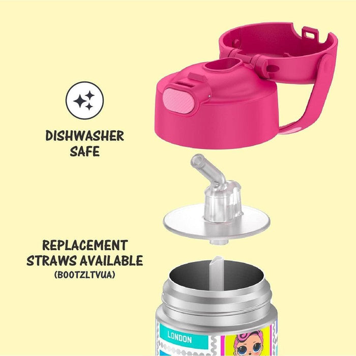 
    Garrafa Térmica Infantil Thermos Foogo L.O.L Surprise Rosa 350ML - Thermos Babytunes
  