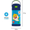 Garrafa Térmica Infantil Thermos Foogo Baby Shark 350ML - Thermos Babytunes