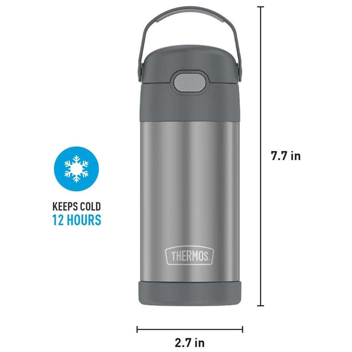 
    Garrafa Térmica Infantil Thermos Foogo Charcoal 350ML - Thermos Babytunes
  