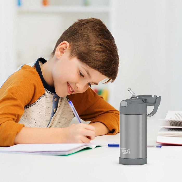 
    Garrafa Térmica Infantil Thermos Foogo Charcoal 350ML - Thermos Babytunes
  