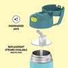 Garrafa Térmica Infantil Thermos Foogo Azul Claro 350ML - Thermos Babytunes